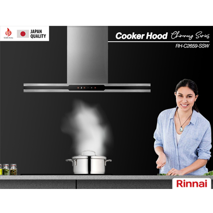 Rinnai Cooker Hood - RH-C2659-SSW